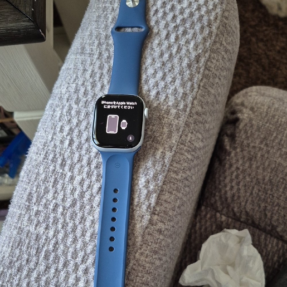 Apple Watch Series Wifi Only 10 Blue Watch Band  Smartwatch